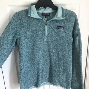 Blue Patagonia 1/4 Zip up